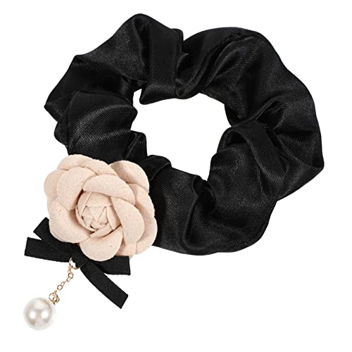 NULYLU Dickdarm-haarkranz Stoff-haarring Elastisch Kreisförmig Nahtlos Haargummi Pferdeschwanzhalter Für Damen von NULYLU