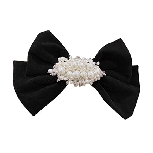 NULYLU 1 Stück Frauen Bowknot Perle Haarnadel Mode Hauptschmuck Mädchen Haarverzierung von NULYLU