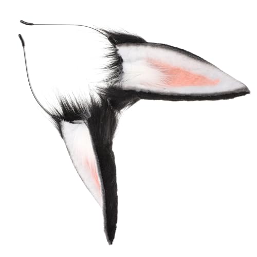 NULYLU Haarband Mit Hasenohren Für Damen Bezauberndes Plüsch-stirnband Haar-accessoire Für Mädchen von NULYLU