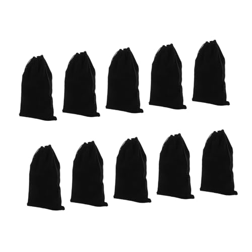 NULYLU 10 Stück Kordelzug Taschen Kompakte Perücken Aufbewahrungstaschen Strapazierfähige Haarverlängerungs Organizer Staubdichte Verpackungsbeutel für Reisen und Tägliche Nutzung von NULYLU