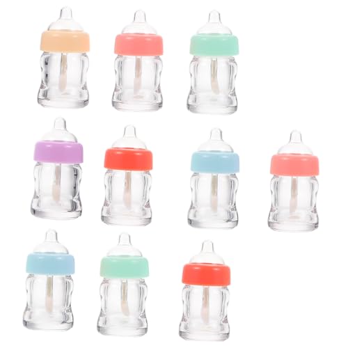 NULYLU 10stücke Leere Lip Gloss Fläschchen Milchflasche Design Wiederverwendbare Lippenstift Behälter Für Kosmetik Tragbar Und Leicht Für Reisen Und Kreative Make-up-anwendungen NULYLU 10stücke Leere Lip Gloss Fläschchen Milchflasche Design Wiederverwendbare Lippenstift Behälter Für Kosmetik Tragbar Und Leicht Für Reisen Und Kreative Make-up-anwendungen von NULYLU