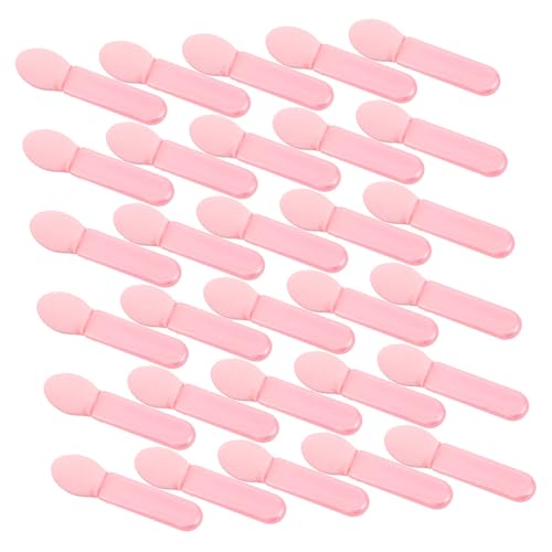 NULYLU 100stücke Lidschattenpinsel Mit Schwammspitzen Make-up-tools Für Lidschatten Und Augenbrauenpuder Tragbare Pinsel Zum Verwischen Und Auftragen von NULYLU