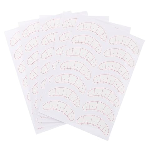 NULYLU 10blätter Wimpernverlängerung Patches Präzise Lash Mapping Aufkleber Für Wimpernverlängerungen Für Schulungen Und Beauty-salons Effiziente Anwendung Für Profis Und Anfänger von NULYLU