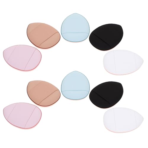 NULYLU 12stücke Mini Puderquaste Make-up Blending Pulver Puff Gesichts Foundation Puff Puderquasten Für Damen Lose Puderquaste Make-up Zubehör von NULYLU
