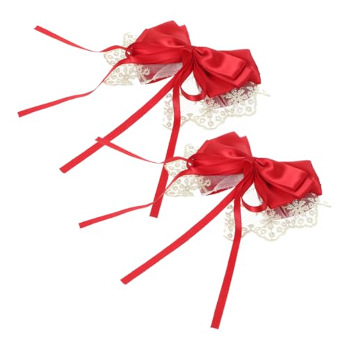 NULYLU Schleifen-haarnadel Haarschleife Zum Anclipsen Haarbandspange Bandhaarspangen Haarspangen Mit Schleife Für Damen Haaraccessoires Mit Schleife von NULYLU