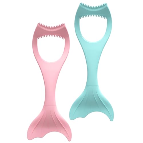 NULYLU 2 Stück Silikon Eyeliner Hilfsmittel Teiliges Multifunktionale Make Up Schablonen für Augenbrauen Lidschatten und Mascara Wiederverwendbar Kompakt und Leicht für Präzises Augen von NULYLU