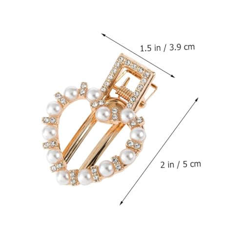 NULYLU 2 Stück Teiliges Perlen Damen Elegante Metall haarclips mit Strass Modische Schmuck haarklammern für Alltag Party Hochzeit Geschenkidee NULYLU 2 Stück Teiliges Perlen Damen Elegante Metall haarclips mit Strass Modische Schmuck haarklammern für Alltag Party Hochzeit Geschenkidee von NULYLU