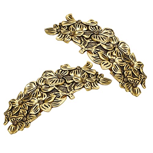 NULYLU 2stücke Blumenhaarspangen Für Frauen Vintage-haarschmuck Clip-accessoires Für Damenfrisuren Party Hochzeitszubehör Blumendesign-haarclips Für Mädchen Erwachsene von NULYLU