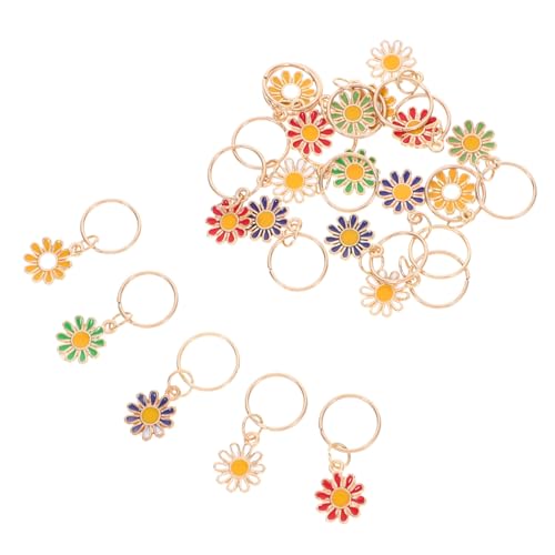 NULYLU 20 Stück Haarschmuck Zopfschmuck für Damen Dreadlock Anhänger aus Zinklegierung Leicht und Langlebig für Geflochtene Frisuren und Dreadlocks zum Dekorieren von Haaren von NULYLU