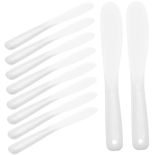 NULYLU 20stücke Kosmetik Spatel Vielseitige Make-up Löffel Für Gesichtscreme Und Für Heim Und Salonanwendungen Und Wiederverwendbar von NULYLU