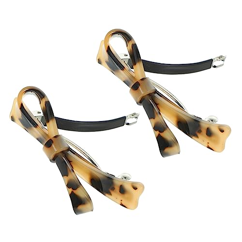 NULYLU 2stücke Damen Haarspangen Minimalistische Pferdeschwanzhalter Ästhetische Haaraccessoires Für Bräute Und Frauen Mit Dickem Oder Dünnem Haar von NULYLU