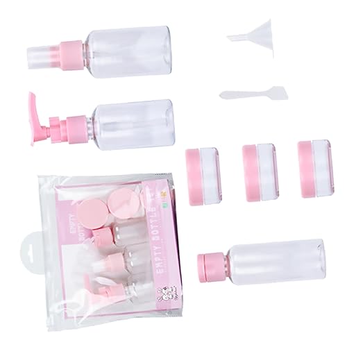 NULYLU 2sätze Refillable Travel Spray Flasche Set Tragbare Auslaufsichere Pumpflaschen Für Shampoo Lotion Und Handcreme Für Unterwegs von NULYLU