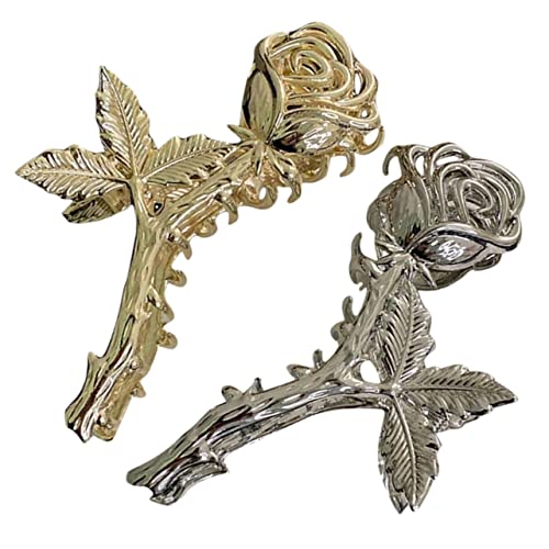 NULYLU 2stücke Metall Haarklammern Für Damen Vintage Clip Haaraccessoire Für Dünnes Haar Lösung Für Frisuren Bei Hochzeiten Und Alltag von NULYLU