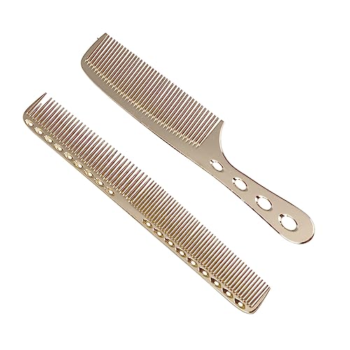 NULYLU 2stücke Gabelkamm Aus Hochwertigem Material Massagekamm Für Haar Und Kopfhaut Haarkamm Für Frauen Und Männer Glatte Politur Einfach Und Leicht Zu Bedienen Schützt Ihr Haar Vor von NULYLU