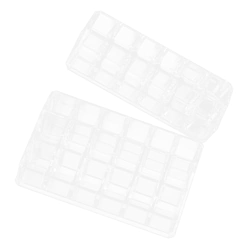NULYLU 2stücke Lippenstift-organizer Aus Transparentem Mit Halter Für Lipgloss Und Lippenstifte Desktop-aufbewahrungsständer Für Make-up-zubehör von NULYLU