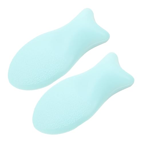 NULYLU 2stücke Silikon Make-up Puderquaste Gesicht Kosmetiktool Waschbar Wiederverwendbar Puderquaste Für Frauen Mädchen von NULYLU