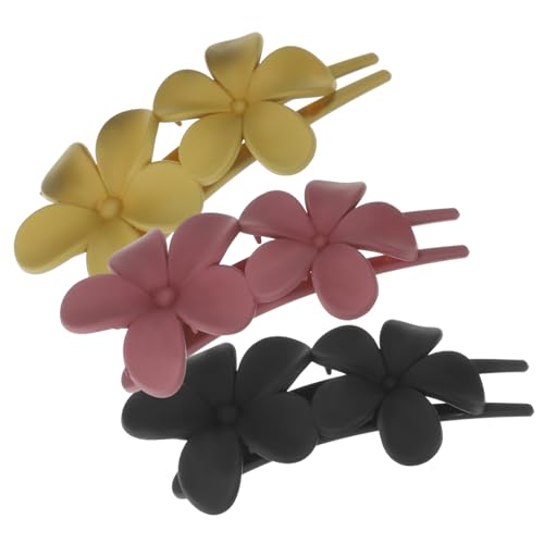 NULYLU 3stücke Blumen-haarspangen Für Damen Rutschfeste Alligator-haarklammern Für Dickes Und Dünnes Haar Elegantes Haarstyling-zubehör von NULYLU