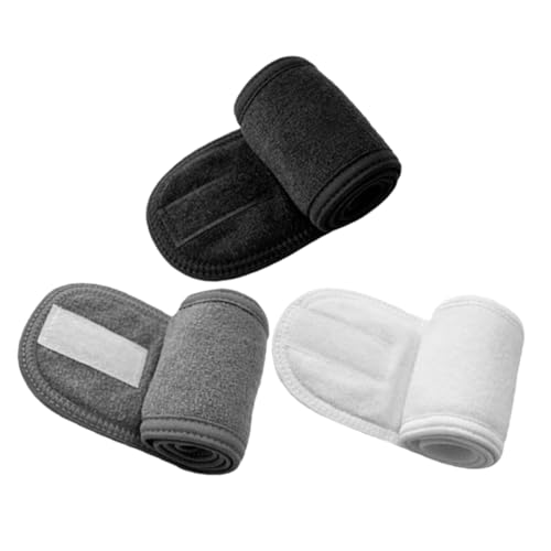 NULYLU 3 Stück Mikrofaser Kopfband für Damen Weich Absorbierend für Yoga Spa Gesichtsreinigung und Make Up Anwendung von NULYLU