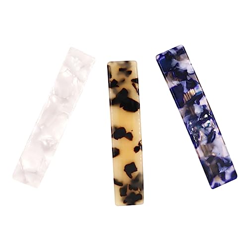 NULYLU 3stücke Haarklammern Mit Marmor-design Haarspangen Für Und Mädchen Und -tortoise Kreative Haar-accessoires Für von NULYLU