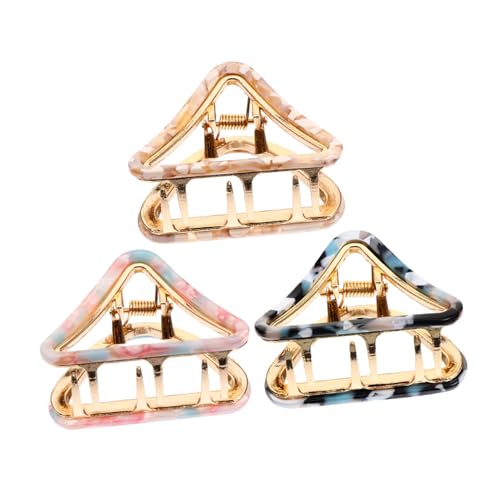 NULYLU 3stücke Haarklammer Haarspangen Retro Für Frauen Kopfbedeckung Mit Einzigartigem Muster Langlebig Und Einfach Zu Tragen von NULYLU