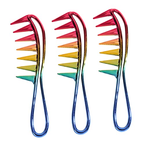 NULYLU 3stücke Friseur Kämme Mit Breiten Zähnen Antistatische Haarbürsten Für Männer Und Frauen Für Haarstyling Und Friseursalon Anwendungen von NULYLU