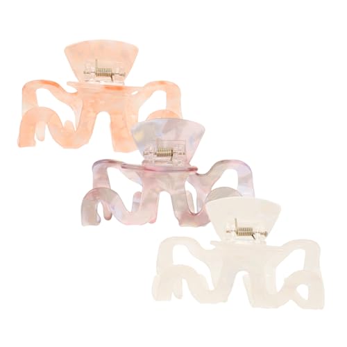 NULYLU 3stücke Große Haarklammern Für Damen Rutschfeste Haarspangen Für Dickes Und Dünnes Haar Für Styling Sport Und Make-up Vielseitige Haarklammern Für Haartypen von NULYLU