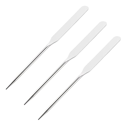 NULYLU 3stücke Teiliges Kosmetik Spatel Langer Rührstab Für Make-up Und Nagelkunst Für Mischen Von Foundation Blush Lidschatten Und Mehr von NULYLU