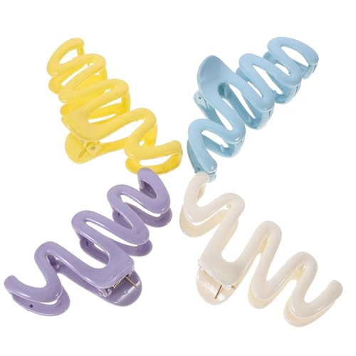 NULYLU 4stücke Haarklammern Für Dickes Langes Haar Große Haarklammern Für Frauen Dekorative Für Dickes Haar Accessoires Für Große Für von NULYLU