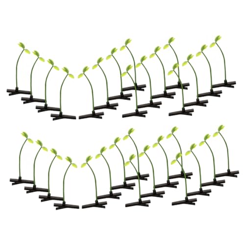 NULYLU 40stücke Sprossenclips Für Dünnes Haar Kleine Haarspangen Aus Simulationspflanzen Pflanzenhaarspangen Für Frauen Und Junge Mädchen Süße Haarspangen Für Geburtstage Und Alltag von NULYLU