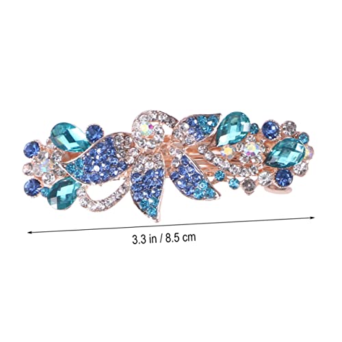 NULYLU 4pc Damen Haarspange Persönlichkeit Mädchen Herz Design Strass Haarnadeln Vintage Haarspangen für Frauen von NULYLU