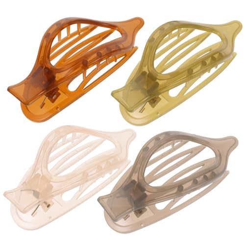 NULYLU 4stücke Flache Französische Haarspangen Aus Acryl Haarklammern Für Damen Krallenclips Zum Stylen Passend Für Dünnes Und Dickes Haar Geeignet Für Alltag Und Verabredungen NULYLU 4stücke Flache Französische Haarspangen Aus Acryl Haarklammern Für Damen Krallenclips Zum Stylen Passend Für Dünnes Und Dickes Haar Geeignet Für Alltag Und Verabredungen von NULYLU