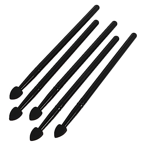 NULYLU Lidschatten Pinsel Satz Aus Silikon 5 Praktische Kosmetikpinsel Für Augen Make-up Langlebige Anwendung Zu Hause von NULYLU