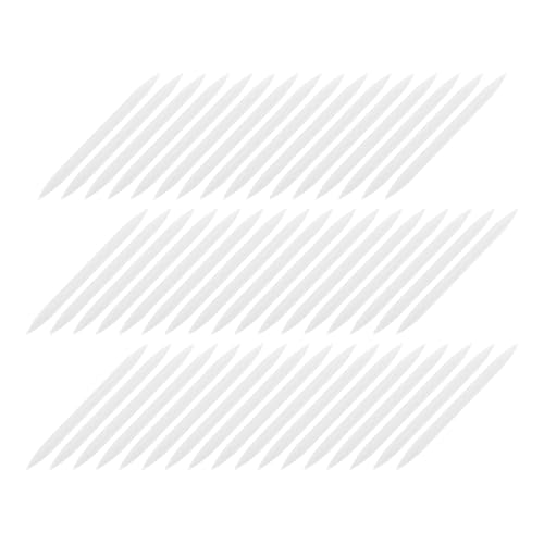 NULYLU 50stücke Silikon-eyeliner-bürsten Ersatzköpfe Präzise Und Weiche Pinsel Für -eyeliner-anwendungen Geeignet Für Verschiedene Augen-make-up-stile von NULYLU