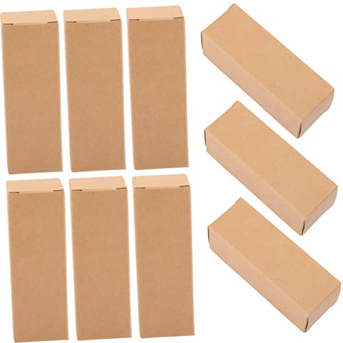 NULYLU 50stücke Lippenstift Verpackungsbox Kraftpapier Box Für Lippenpflege Geschenkbox Für Lippenstift Duftöle Und Süßigkeiten Für Besondere Anlässe von NULYLU