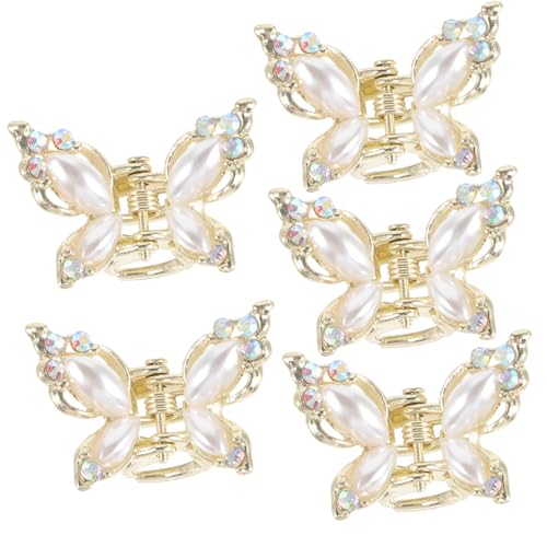 NULYLU 5stücke Teiliges Haarklammern Schmetterling Aus Elegante Haaraccessoires Für Frauen Und Teenager Für Hochzeiten Partys Und Alltag von NULYLU