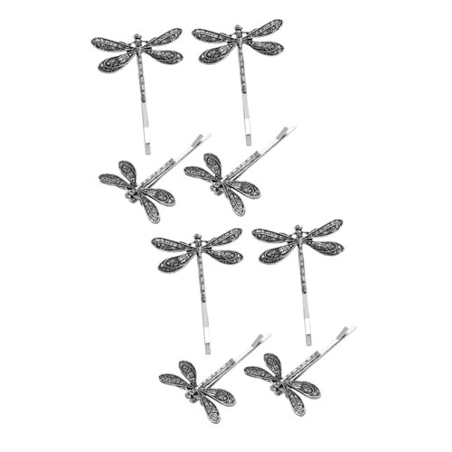 NULYLU 2 Sets Modische Haarspange Mit Libellen-clip Metalllegierung Für Frauen Und Mädchen Stilvolles Haar-accessoire Für Anlässe Zum Geburtstag Und Feiertag 4 Stück X 2 von NULYLU