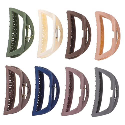 NULYLU 8stücke Haarklammern Für Damen Hochwertige Rutschfeste Haarclips Verschiedenen Farben Für Dickes Dünnes Und Lockiges Haar Für Stilvolle Looks Und Partys von NULYLU