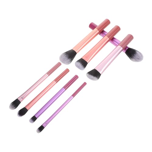 NULYLU 8stücke Teiliges Make-up-pinsel-set Rougepinsel Grundierungspinsel Gesichtsanwendung Kosmetikpinsel Puder-make-up-pinsel Rougepinsel Für Wangen Lidschatten von NULYLU