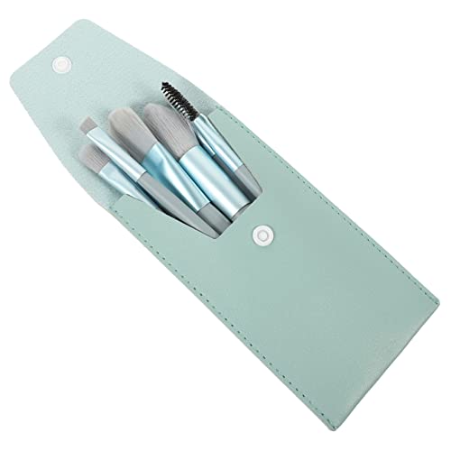 NULYLU Rouge Pinsel Puder Pinselset Makeup 8 Teiliges Make up Pinselset Mit Holzgriff Reisefreundliche Pinsel Für Lose Puder Concealer Und Lidschatten Perfekte Make up Für Unterwegs von NULYLU