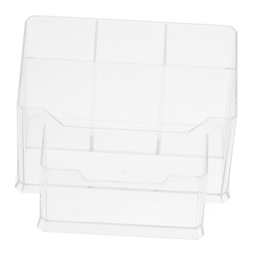 NULYLU Doppelschichtige Aufbewahrungsbox Für Nagelwerkzeuge Transparenter Organizer Für Kosmetik Maniküre Und Friseurtisch Zur Effizienten Ordnung Und Schnellen Zugänglichkeit Von von NULYLU
