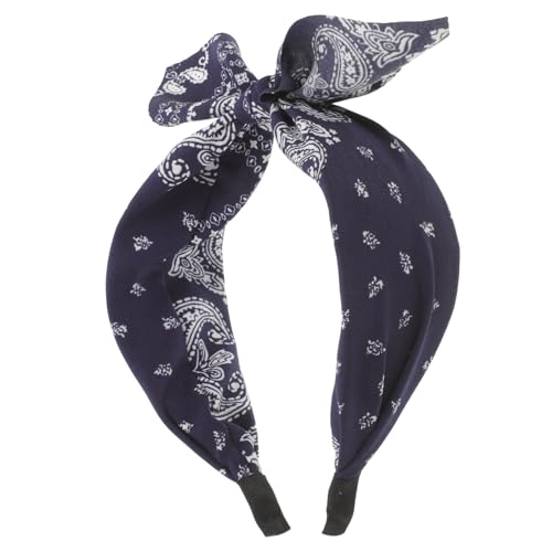 NULYLU Wide Headband Mit Knoten Weiche Haarband Für Damen Boho-stil Mit Niedlichen Hasenohren Für Partys Reisen Und Freizeit NULYLU Wide Headband Mit Knoten Weiche Haarband Für Damen Boho-stil Mit Niedlichen Hasenohren Für Partys Reisen Und Freizeit von NULYLU