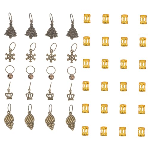 NULYLU Stylischer Zopf-haarschmuck 1er Set Haarmanschetten Dreadlock-schmuck Haarschmuck Für Damen Flechtschmuck von NULYLU