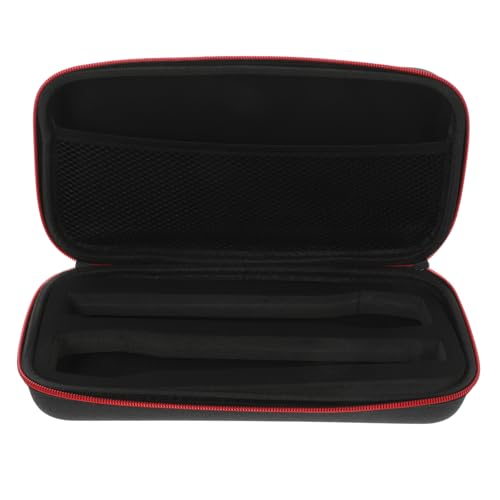 NULYLU Eva Mikrofontasche Mit Reißverschluss Tragbar Mikrofon Organizer Aufbewahrungskoffer Für Tragbare Mikrofone Leicht Und Sicher Für Reisen von NULYLU