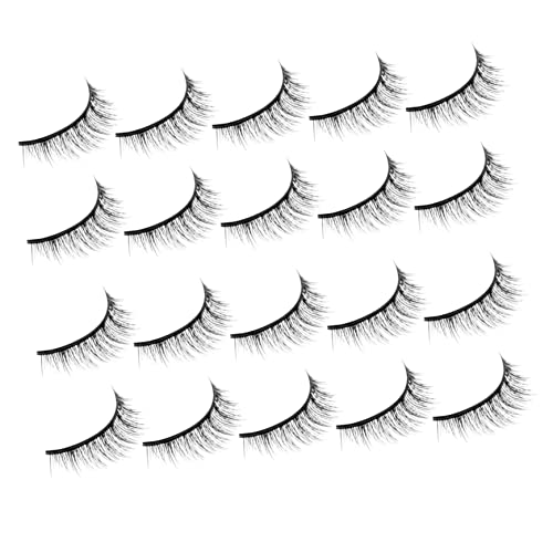 NULYLU 10paare Falsche Wimpern Natürliche Flauschige Wimpern Für Frauen Für Hochzeiten Partys Und Besondere Anlässe von NULYLU