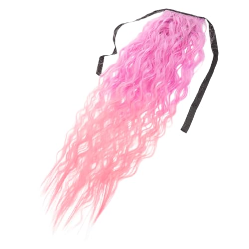 NULYLU Gewelltes Pferdeschwanz Haarteil Lang Synthetische Haarverlängerung Für Frauen Leicht Zu Befestigen Stylen Natürliches Finish von NULYLU