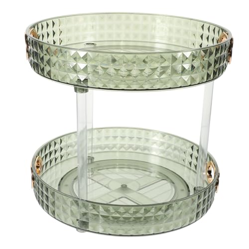 NULYLU Grüner Arbeitsplatten Organizer Kunststoff Parfümtablett Schminktische Transparenter Make Up Organizer NULYLU Grüner Arbeitsplatten Organizer Kunststoff Parfümtablett Schminktische Transparenter Make Up Organizer von NULYLU