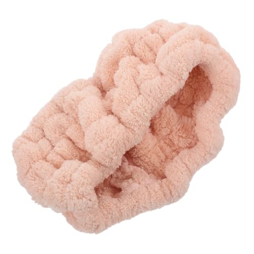 NULYLU Spa Haarband Für Damen Weiches Und Dehnbares Korallenfleece Zum Waschen Des Gesichts Für Make-up-routinen Rutschfest Und Langlebig Praktisches Accessoire Für Zuhause von NULYLU