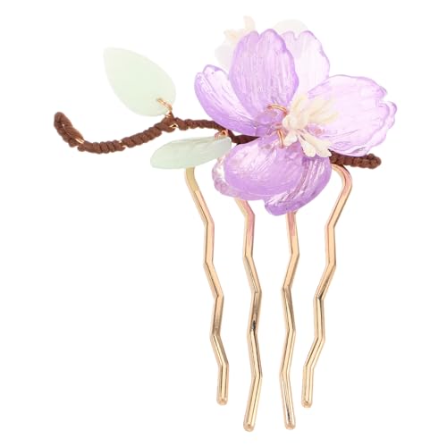 NULYLU Haarnadel Mit Blumenmotiv Chinesischer Haarnadelstab Für Mädchen Dekorativer Haarstab Für Brautschmuck Haarschmuck Für Hochzeit Und Alltag Sicherer Sitz Mit U-förmiger NULYLU Haarnadel Mit Blumenmotiv Chinesischer Haarnadelstab Für Mädchen Dekorativer Haarstab Für Brautschmuck Haarschmuck Für Hochzeit Und Alltag Sicherer Sitz Mit U-förmiger von NULYLU