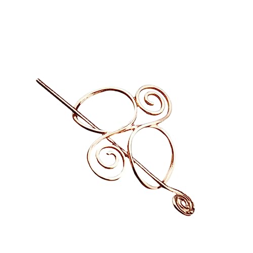 NULYLU Wikinger-haarspangen Aus Legierung Vintage-haarnadeln Pferdeschwanzhalter Haarschmuck Für Damen Und Mädchen von NULYLU