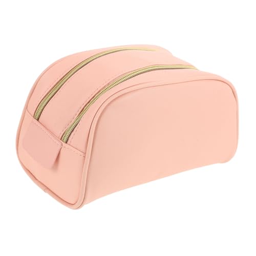 NULYLU Reise Kosmetiktasche Für Damen Wasserdichter Makeup Organizer Mit Großem Fassungsvermögen Zartrosa Multifunktionale Aufbewahrung Für Kosmetik Toilettenartikel Und Mehr Für von NULYLU